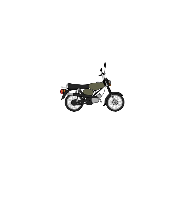 simson minta királykék pólón