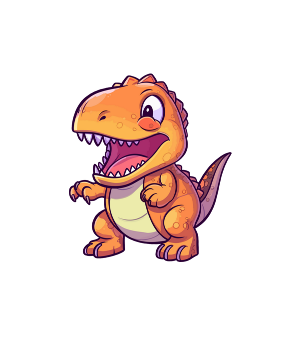 dino minta fehér pólón
