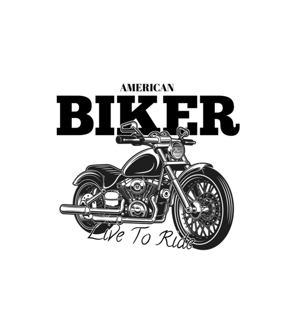 motorcycle minta fehér pólón