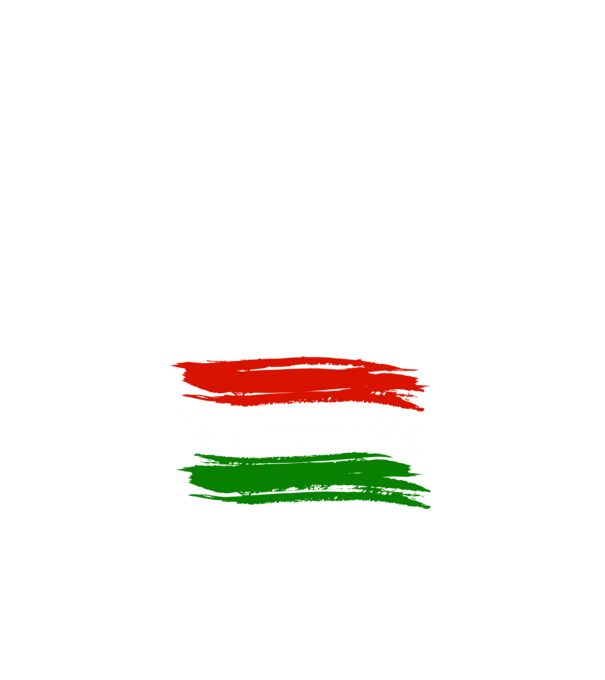 Magyarország minta fehér pólón