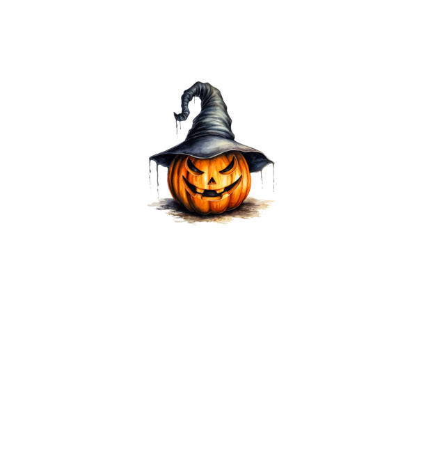 Halloween minta fehér pólón