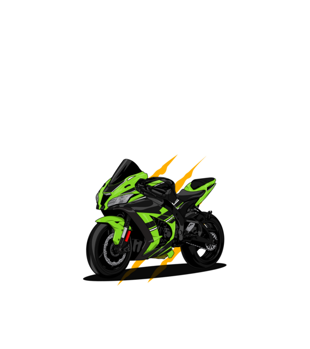 Sport motor  minta fehér pólón