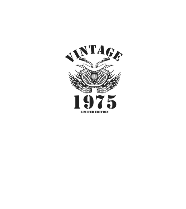 1975 minta szürke pólón
