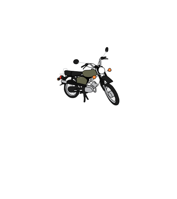 simson minta szürke pólón