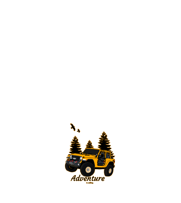 Jeep minta fehér pólón