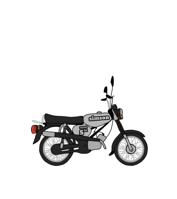 Simson  minta fehér pólón