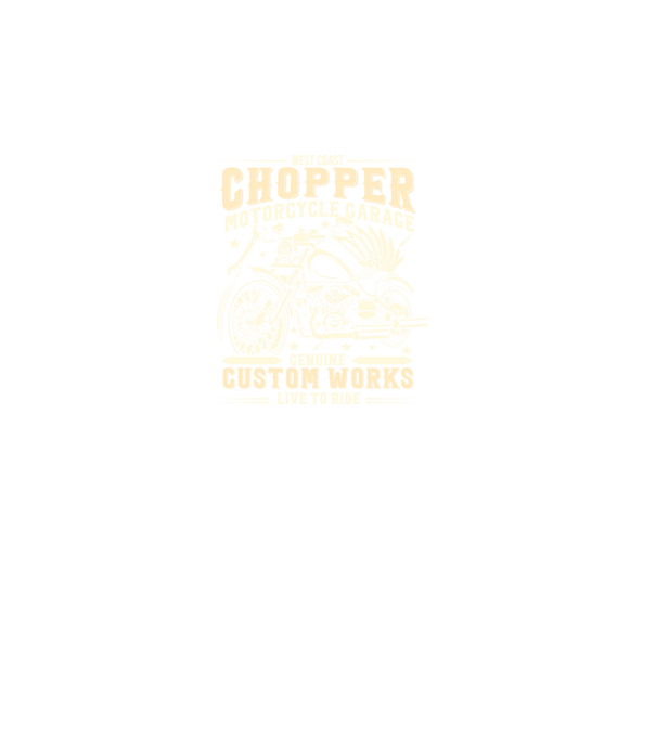 chopper minta fekete pólón