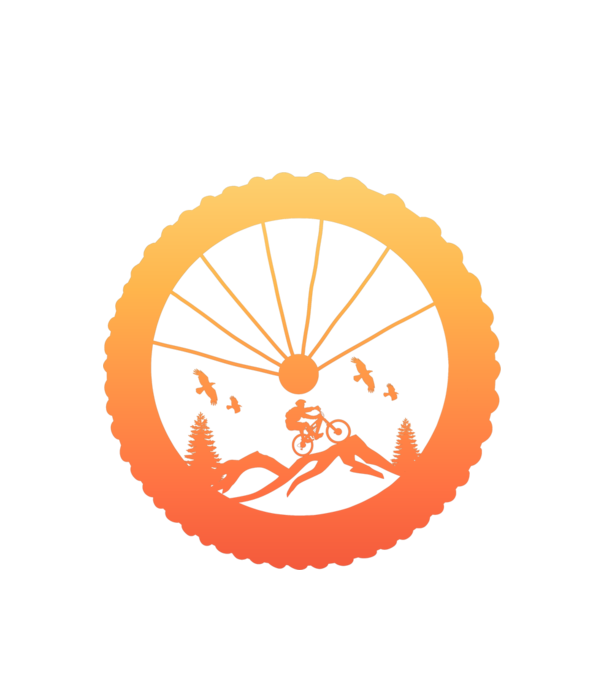 MOUNTAIN BIKE minta fehér pólón