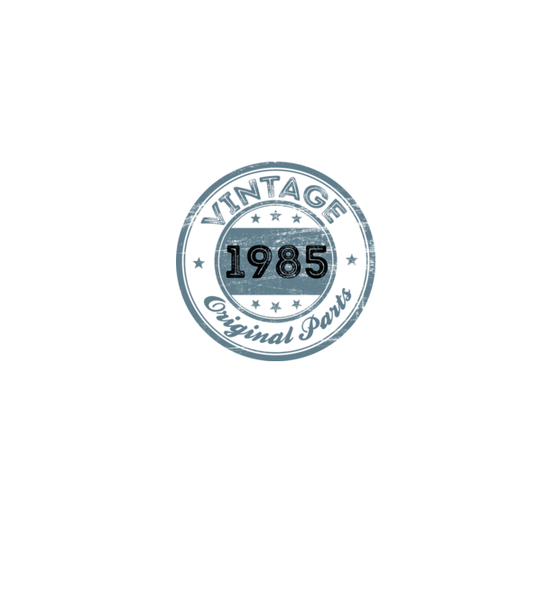 1985 minta szürke pólón
