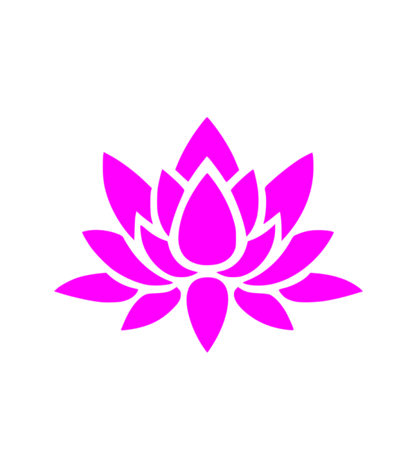 flower lotus minta fehér pólón