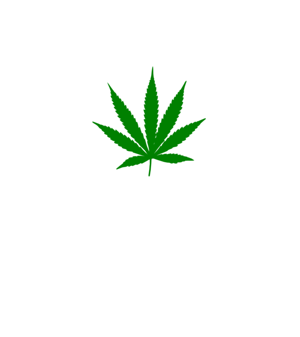 cannabis minta fekete pólón
