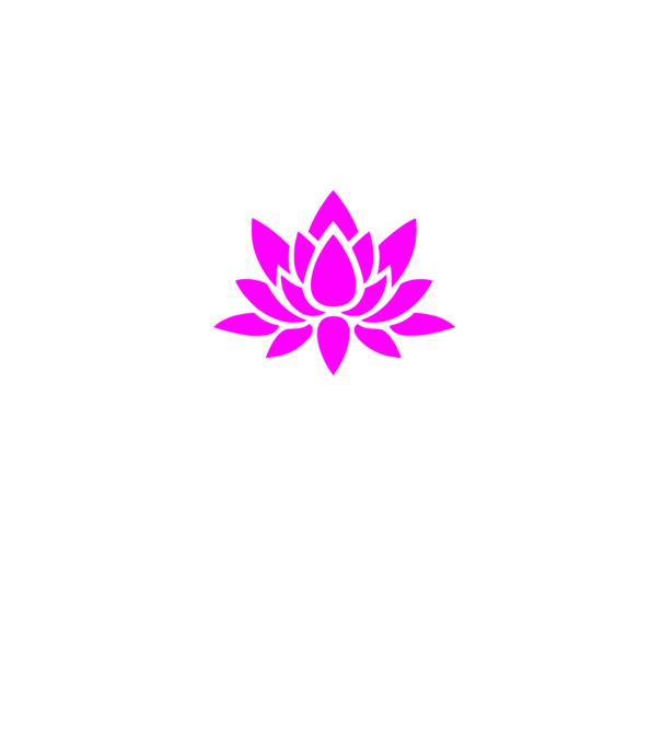 flower lotus minta sötétkék pólón