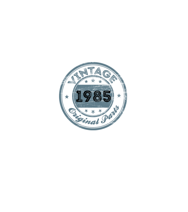 1985 minta szürke pólón