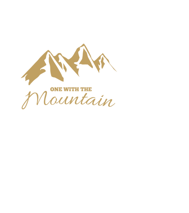 Mountain minta fekete pólón