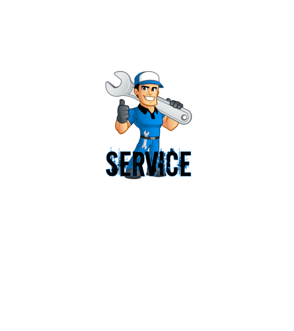 Service minta sötétkék pólón