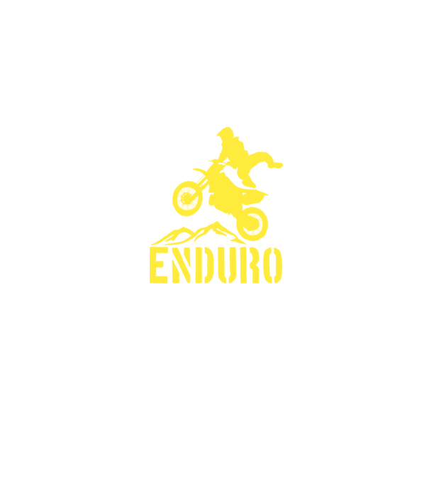 Enduro minta farmerkék pólón