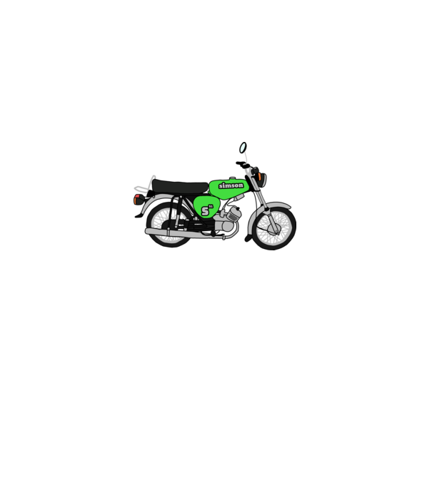 Simson  minta fehér pólón
