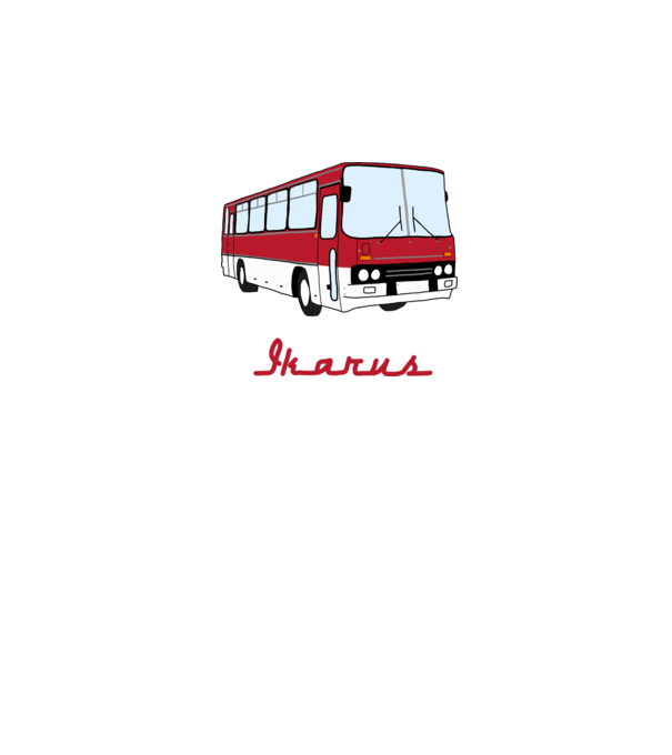 Ikarus minta szürke pólón
