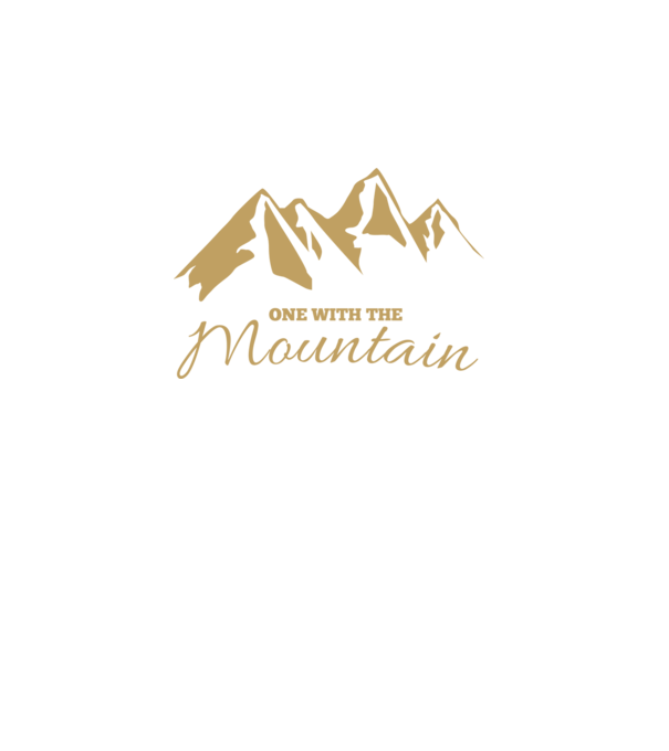 Mountain minta türkiz pólón