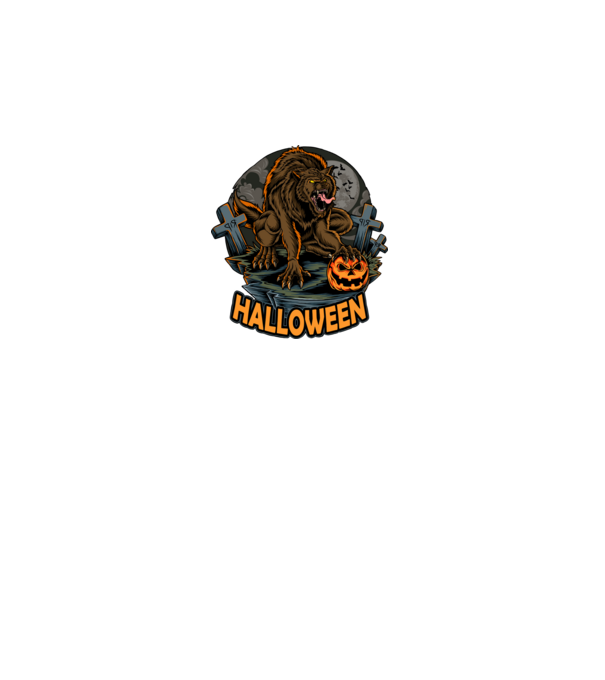 halloween minta fekete pólón