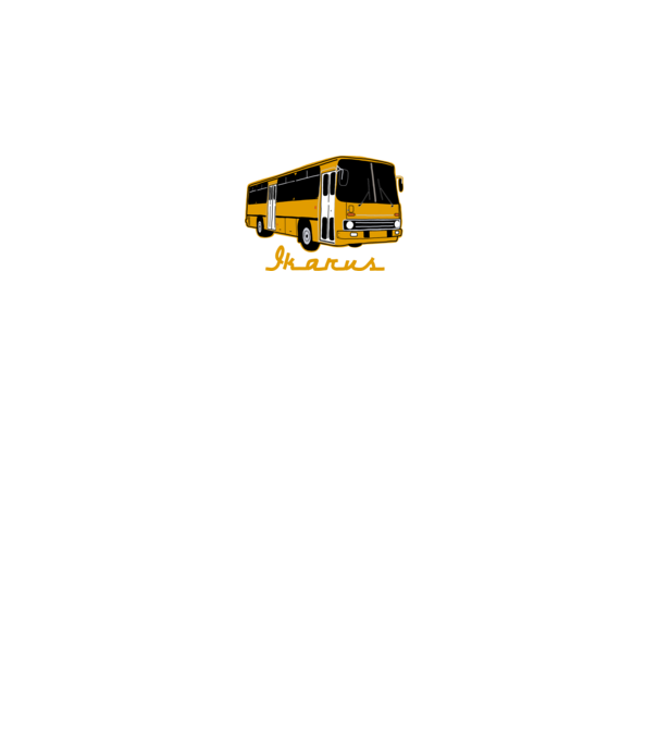 Ikarus minta fekete pólón