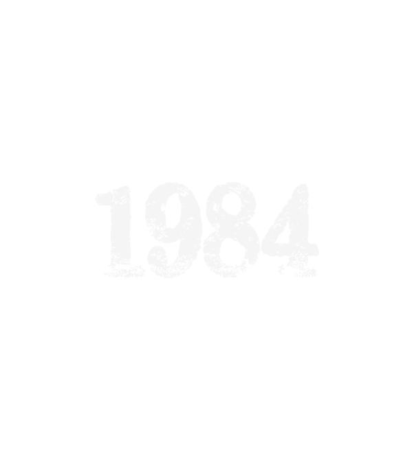 1984 minta fehér pólón