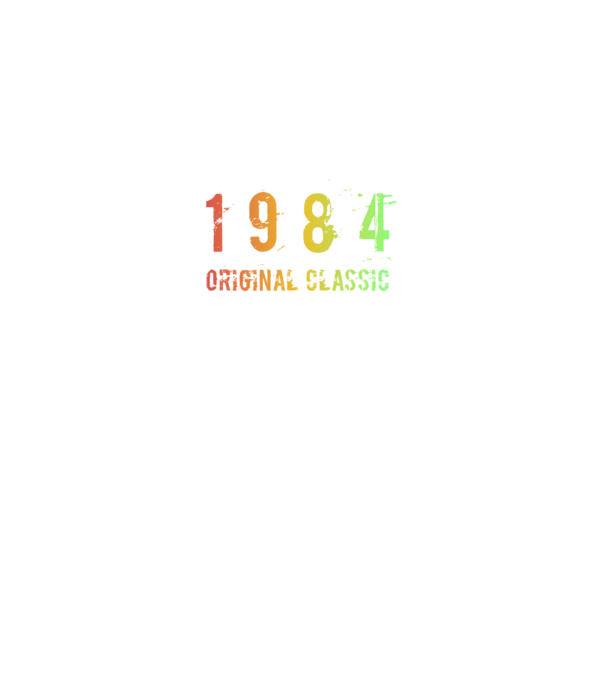 1984 minta fekete pólón