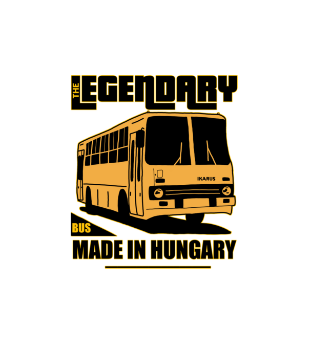 Ikarus minta fehér pólón