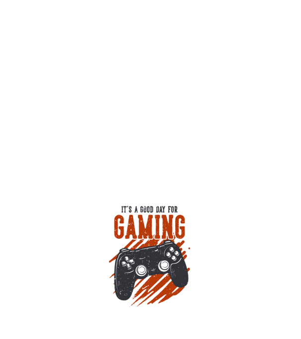 gamer minta fehér pólón