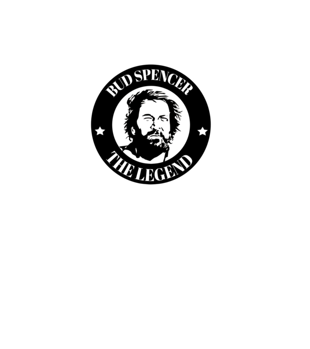 Bud spencer the legend minta fekete pólón