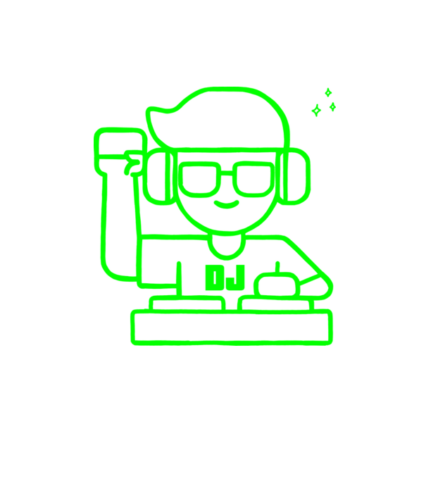 Dj minta homokszín pólón