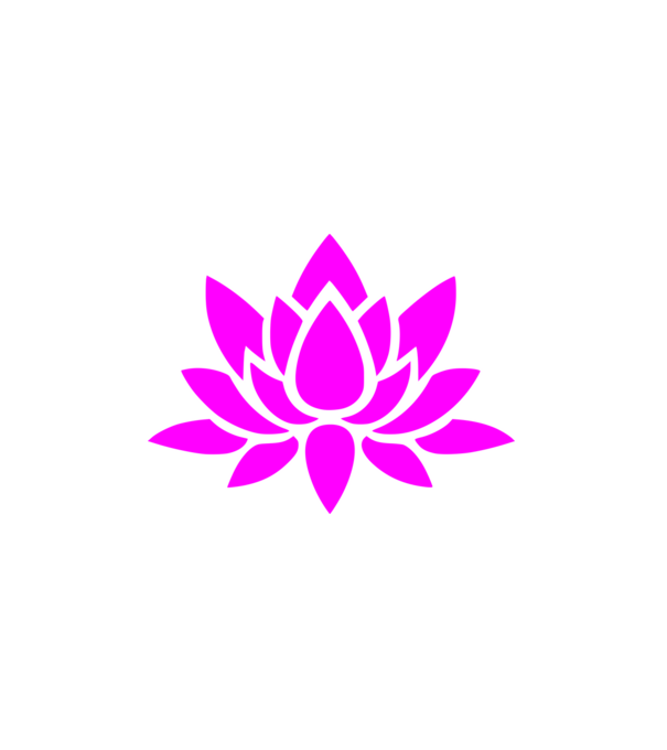 flower lotus minta fehér pólón