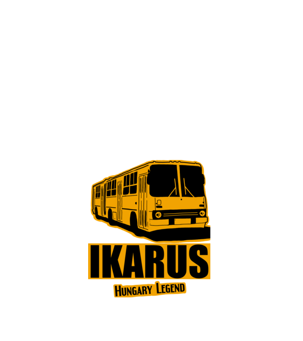 Ikarus minta fehér pólón