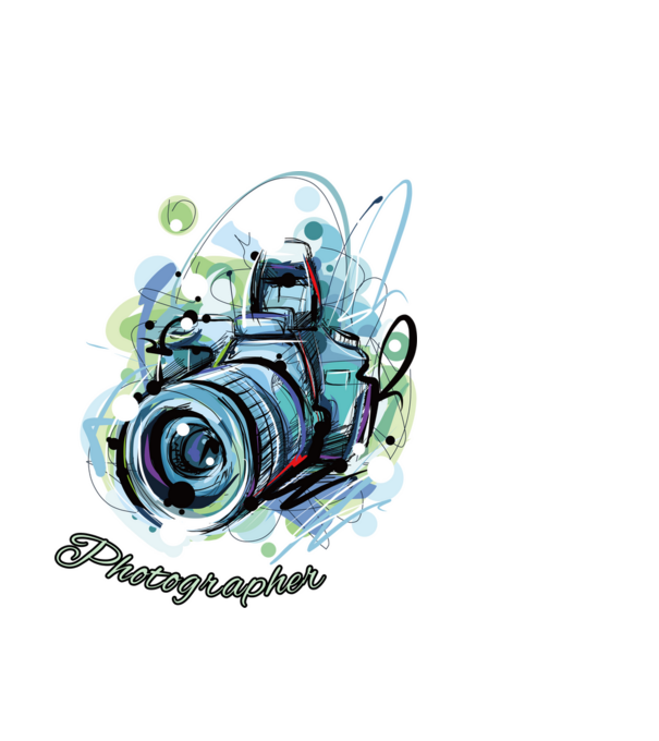photographer minta fehér pólón