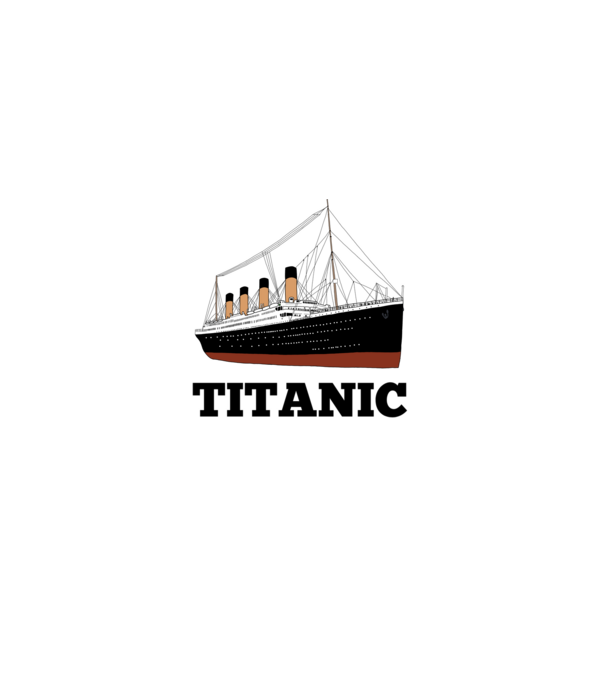 Titanic minta szürke pólón