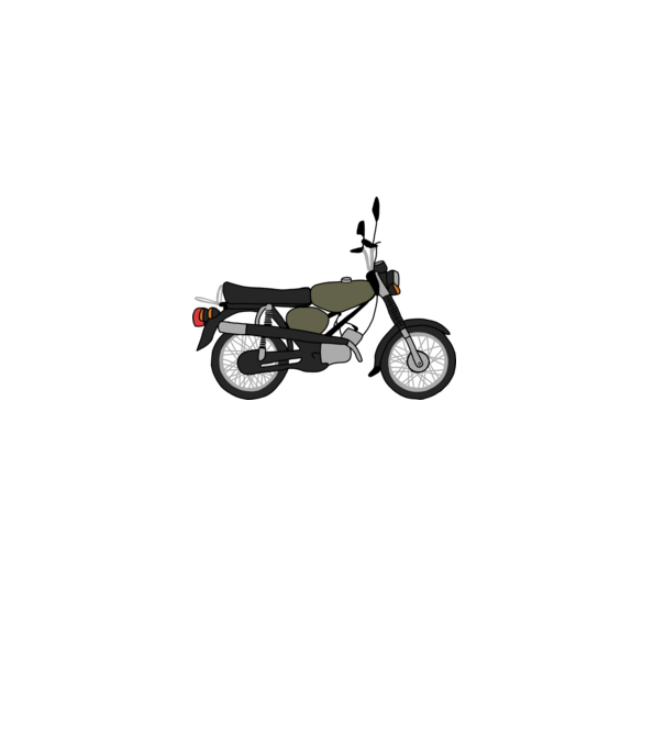 simson minta szürke pólón