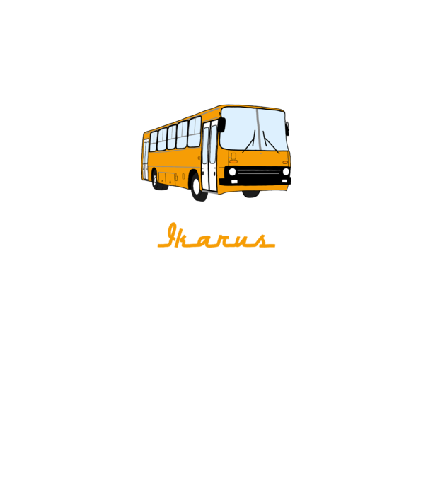 Ikarus  minta fehér pólón