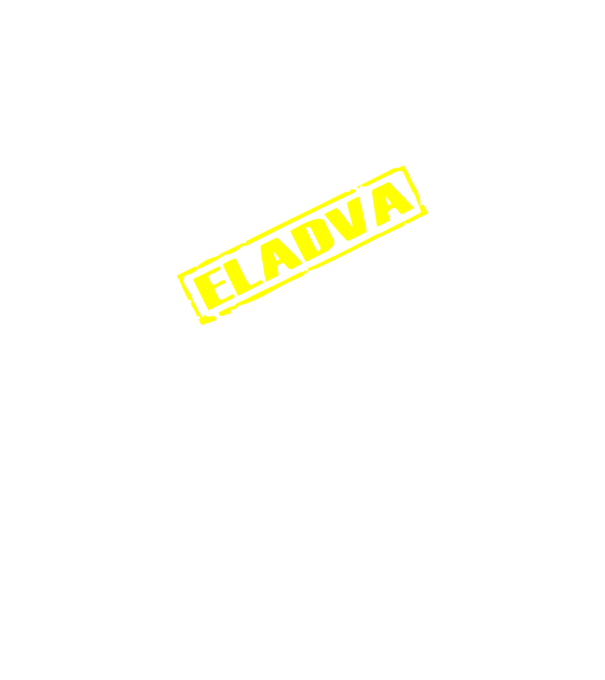 Eladva minta fekete pólón