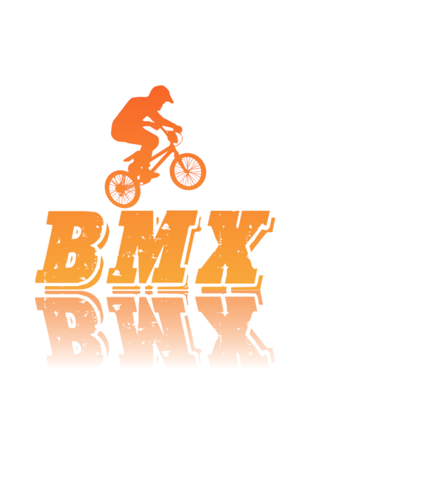 Bmx minta fekete pólón
