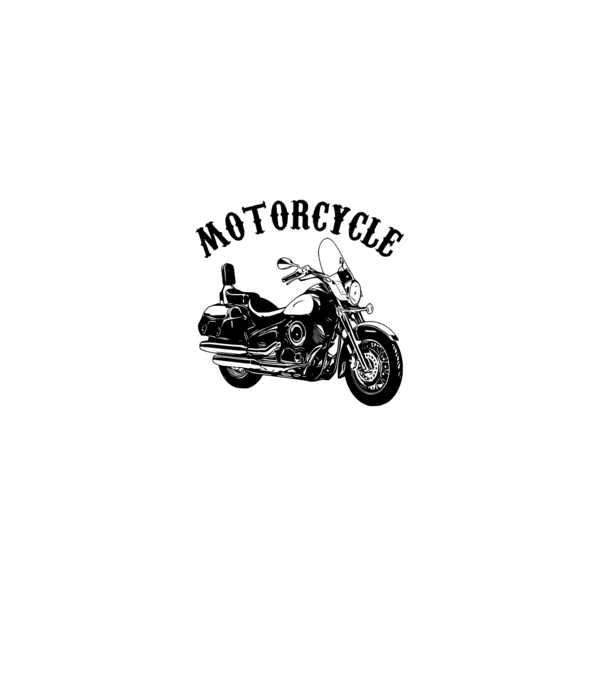 motorcycle minta fekete pólón