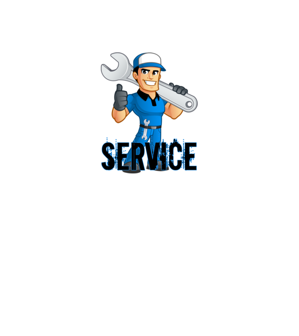 Service minta sötétszürke pólón