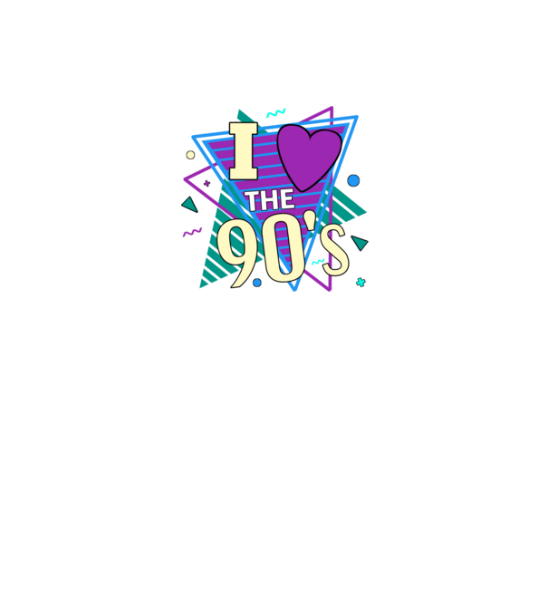 90s disco minta fehér pólón
