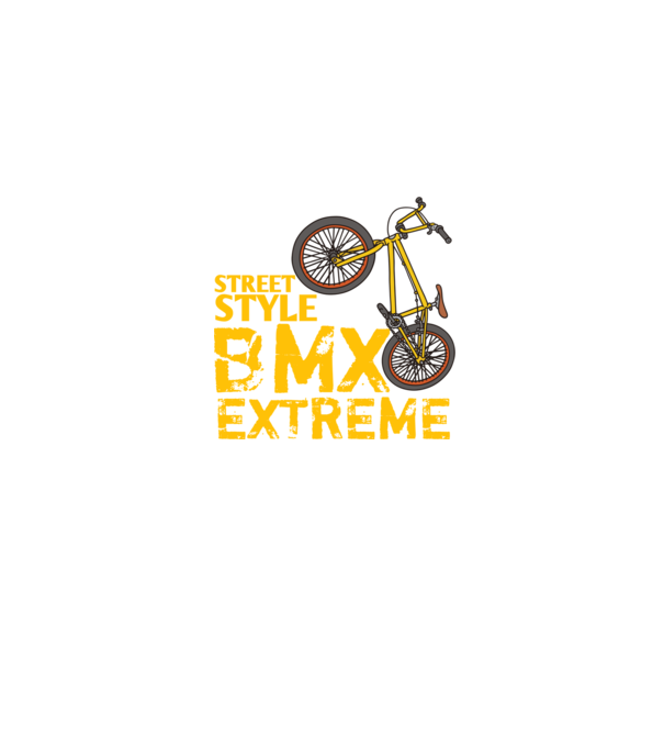 Bmx minta farmerkék pólón