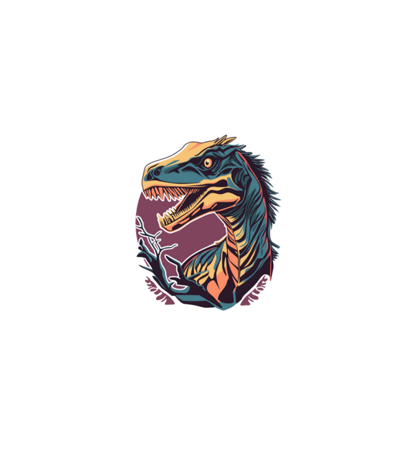 raptor minta szürke pólón