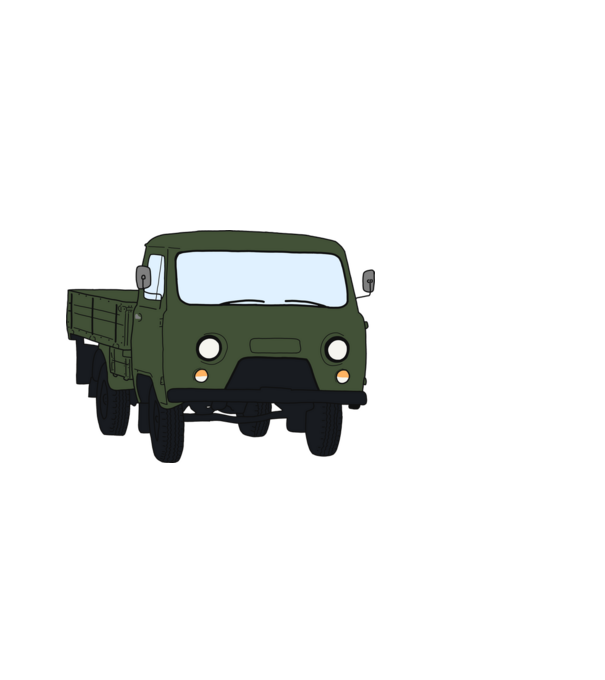 Uaz minta világoskék pólón