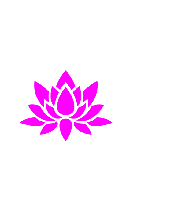 flower lotus minta fehér pólón