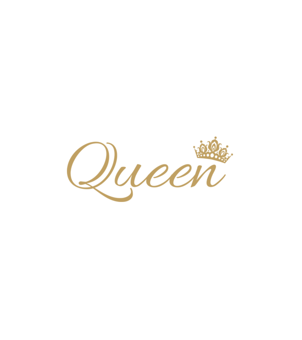 Queen minta fehér pólón