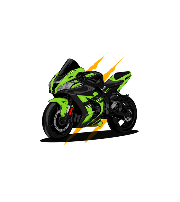 Sport motor minta fehér pólón