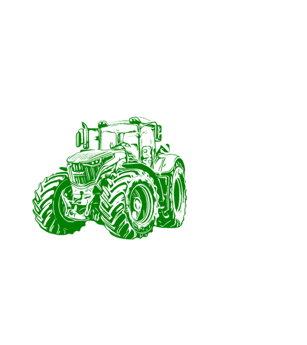traktor minta fehér pólón
