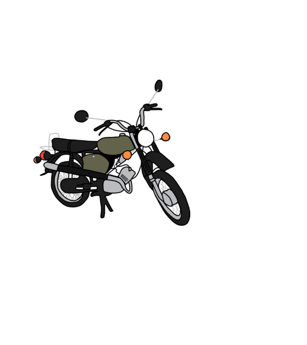 simson minta világoskék pólón